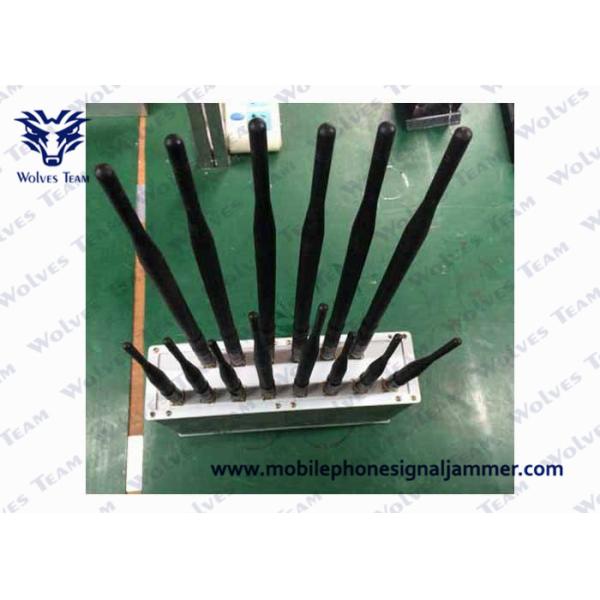 14 Bands UHF VHF Mobile Phone Signal Jammer For Library