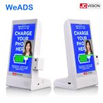 8 Inch Table Top Digital Signage Advertising Player, Restaurant Table Stand Menu