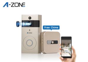 Wholesale Hidden Wifi Visual Intercom Doorbell , Ip Video Doorbell 6pcs IR LED from china suppliers