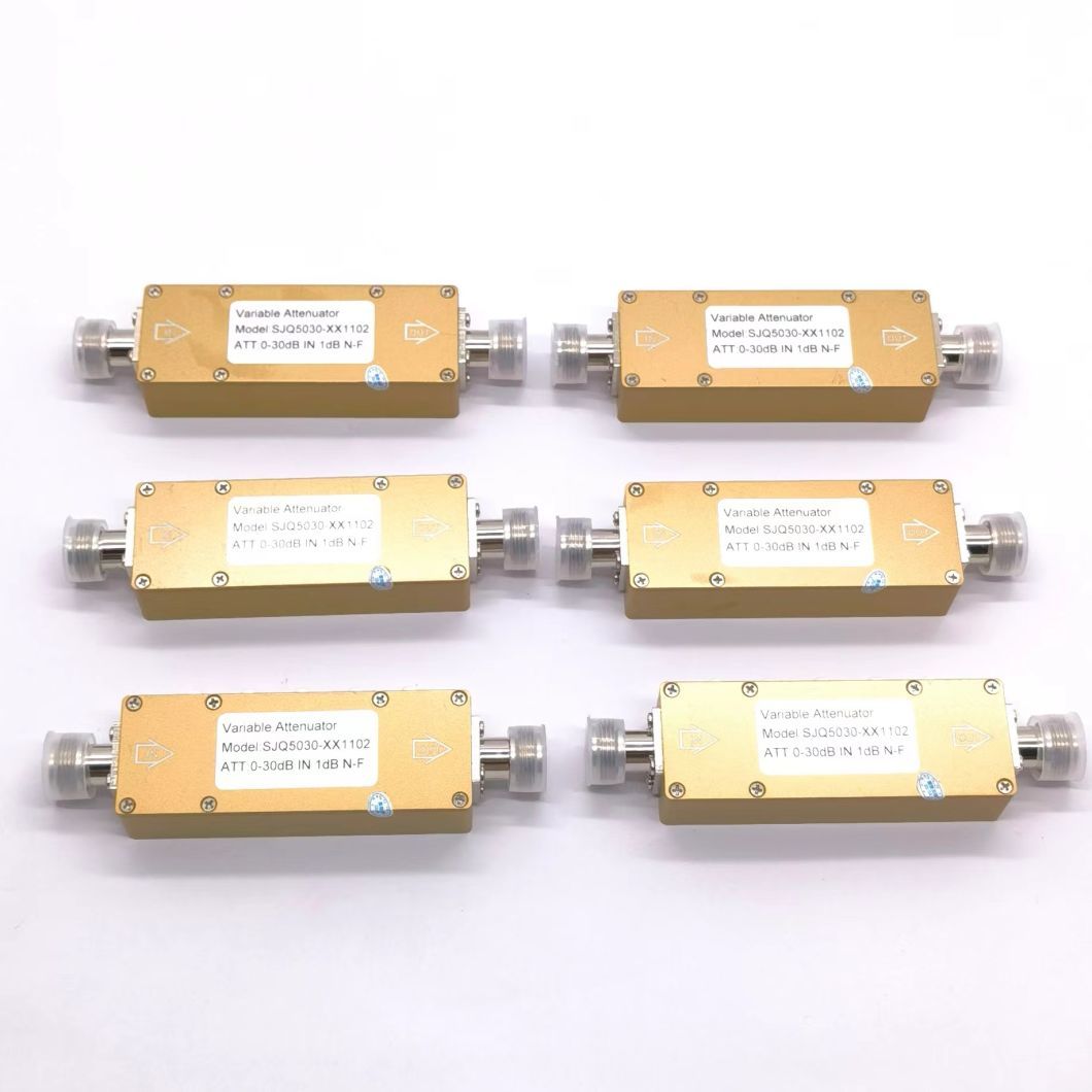 DC-3000MHz 5W RF Variable Attenuator Adjustable Attenuator Stepped Attenuator Step Att N-F