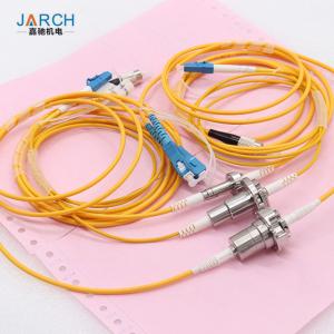 Wholesale SM Single-channel Micro fiber optical rotating joint slip rings from china suppliers