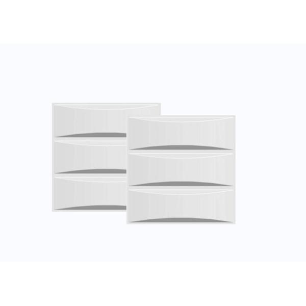 Home Decorative Modern 3D Wall Panels PVC For Home Interior