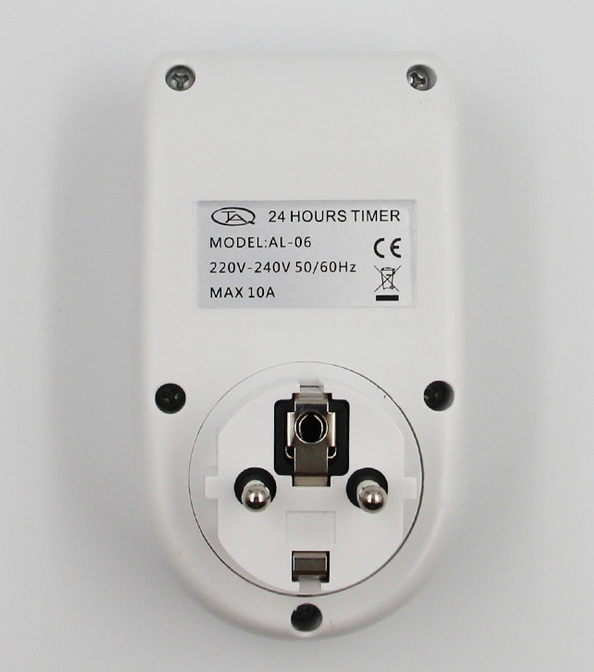 10A 220V European Weekly Mechanical Programme digital timer plug socket timer