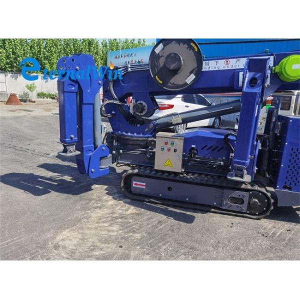 Euro 5 Diesel Engine Crawler Spider Crane 5ton Capacity For Construction