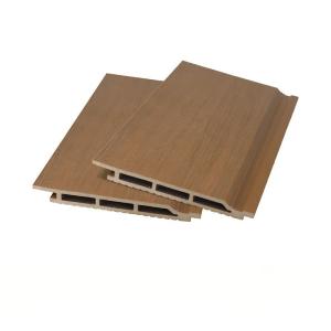 Wholesale No Fade 176x18mm WPC Cladding Panel For Terrace And Wood Plastic Composite Board Brown For Project from china suppliers