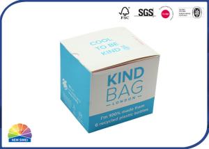 China Matte Lamination Recycle Folding Carton Box With Safety Catch Tearable on sale