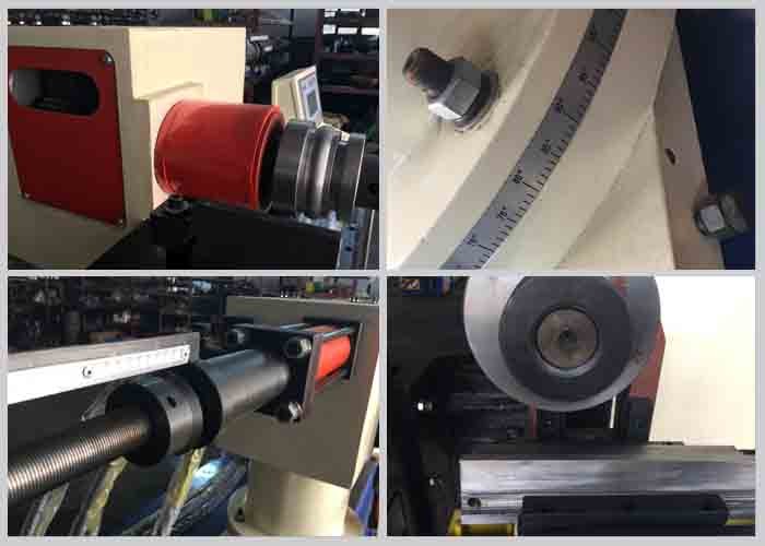 Easy Operation Double Head Pipe Bending Machine Max Bending Angle 190°