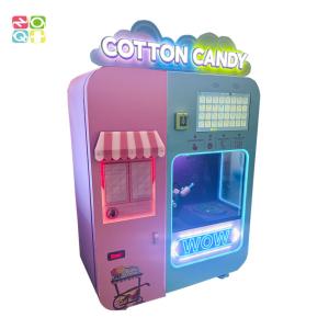 China 22 Touch Screen Auto Cotton Candy Vending Machine With Credit Card Payment System on sale