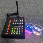 433MHz Wireless DMX Controller 10 Zone For Stage Lighting Control LED Bracelet