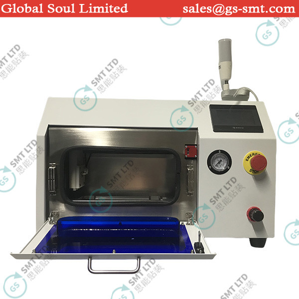 GS-893 Industrial Automatic Nozzle Cleaner 250W SMT nozzle cleaning solution