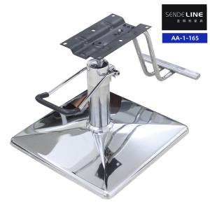 China 200N Pressure Barber Chair Base Assembly Steel Salon Chair Base Replacement on sale
