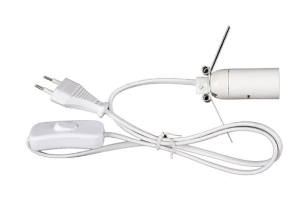 Quality EU Two Plug In Salt Lamp Power Cord 303 Switch Electric Power Dimmer Switch Cord for sale