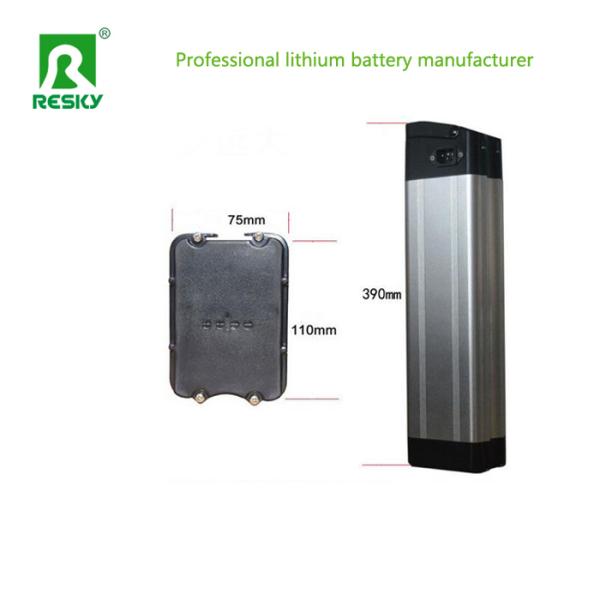 Silverfish Lithium Battery 48V 15.6ah 500W Storage Li-Ion 18650 Battery Pack For Electric Bicycle