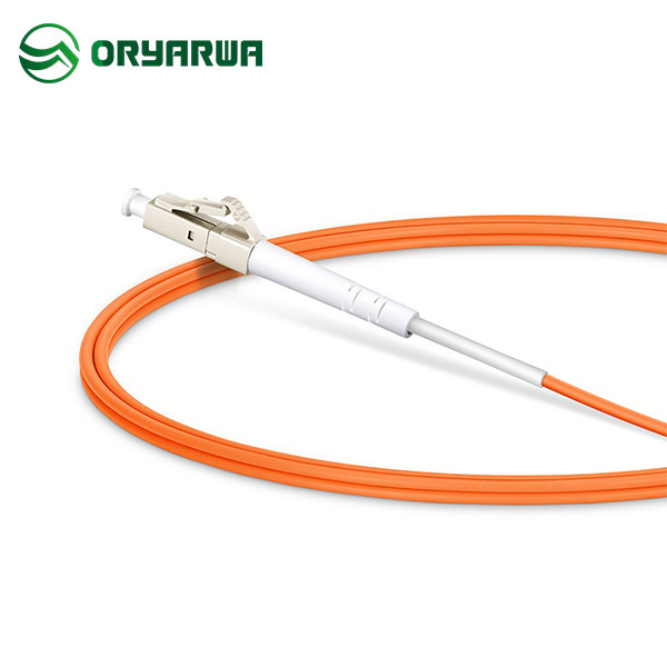 3m LC To LC UPC OM1 Simplex Fiber Optic Multimode Patch Cord For FTTx