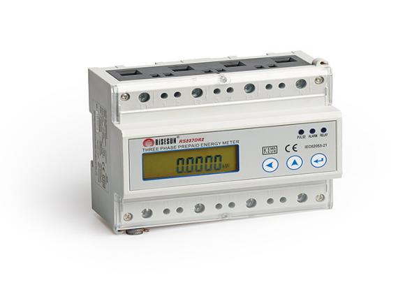Quality Modbus Kwh Meter Din Rail 3 Phase Energy Meter Advanced Metering Infrastructure for sale