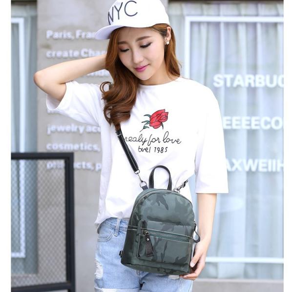 Quality New listing ladies' bag hit color double shoulder easy matching hundred casual mini backpack Wholesale for sale
