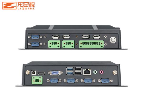 Quality Dual Port ZC328 I7 Linux Embedded Fanless Industrial PC System for sale