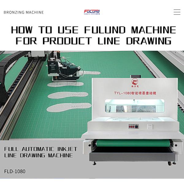 High Speed Automatic Inkjet Line Drawing Machine Leather PU Shoe Material Upper Line Drawing Machine For Shoe Factory