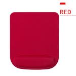 Office Computer Memory Foam Mouse Pad Single Sided With Wrist Support