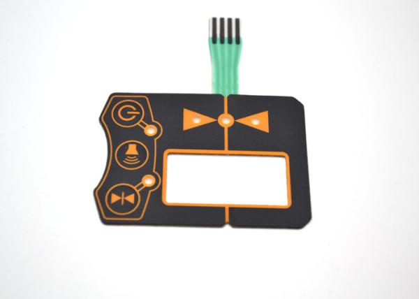 Quality Push Button Tactile Membrane Keyboard , Membrane Type Touch Switch Oil Resistance for sale