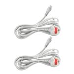 Durable UK 3-Pin C5 Power Cord for Computers with IEC C5 Female