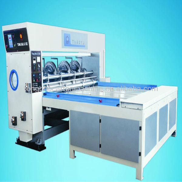 Quality Electric Driven TB Corrugated Rotary Cutting Creasing Slotting Machine B Type 1.5 kw for sale