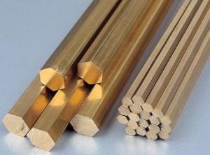 China hexagonal brass rod on sale