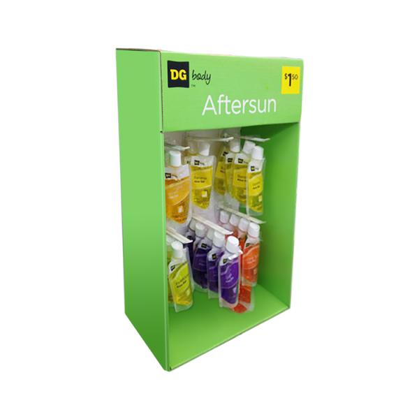 Versatile Corrugated CMYK Color Countertop Point Of Sale Display