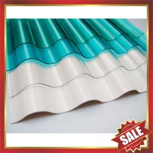 Wholesale corrugated polycarbonate sheet,polycarbonate corrugated sheet,roofing sheet,corrugated pc sheet-excellent roofing cover! from china suppliers
