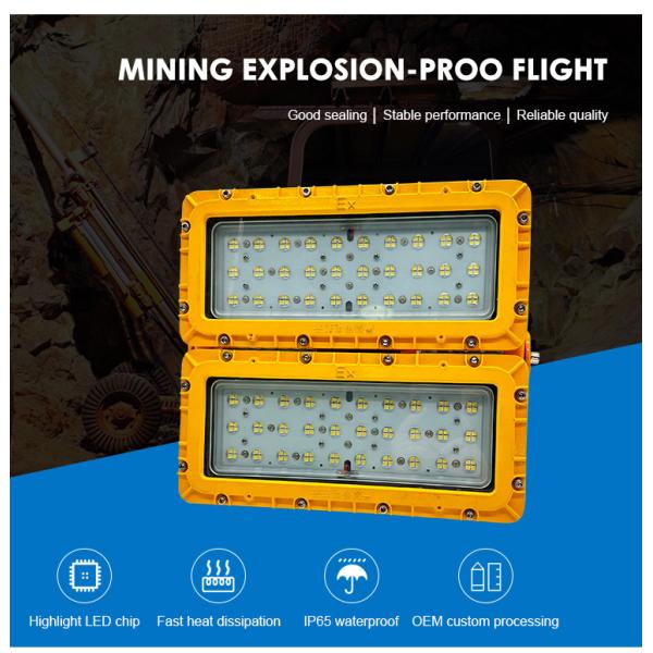 Modular LED Explosion Proof Lighting 100w 200w For Hazardous Area