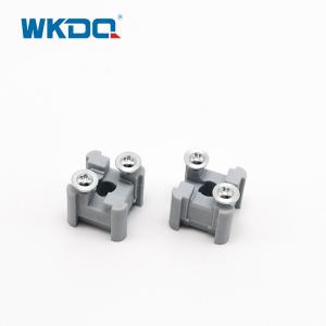 Wholesale Retaining Screw Busbar Terminal Blocks Flame Resistant Grey Color from china suppliers
