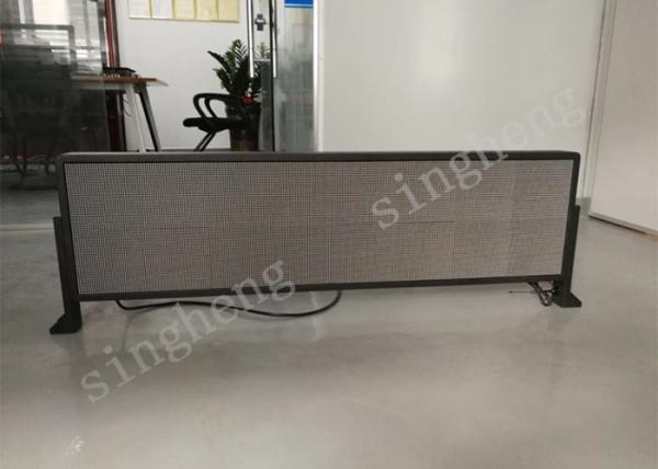 High Definition Bus LED Display 1500 Cd/Sqm Brightness With Point Correction