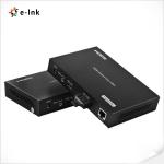 HDMI Video 10/100M Ethernet Over Fiber Extender 1080P Built In IR Remote Control