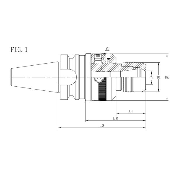 High Degree Finish CNC Cutting Tools Quick Tuning Concentric Handle BT Spindle