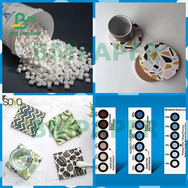 0.8mm 1.5mm Natural White Pulpboard Moisture And Water Absorbent