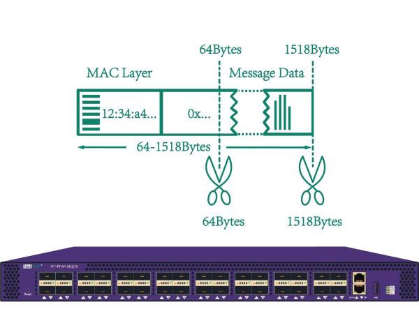 Traffic Data Slicing Network Tap Device Of Network Traffic Content Distribution