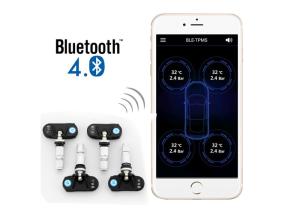 Wholesale New Product BLUETOOTH IP6 Waterproof APP TPMS With Internal Sensors DIY installation for iPhone Android phones from china suppliers
