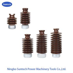Wholesale 33kv Electrical Transmission Line Post Insulator Porcelain Material from china suppliers