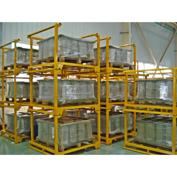 Customised Adjustable Stacking Shipping Stack Rack With Steel Plate