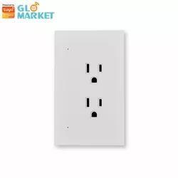Quality 16A Smart Plug Socket Tuya Remote Control Charging Timer With Google Alexa Voice for sale