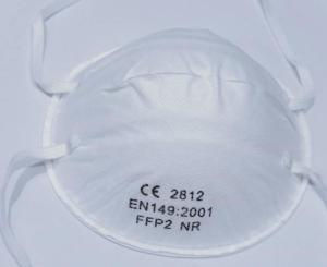 Environmentally Friendly FFP2 Face Mask High Filtration Efficiency lightweight