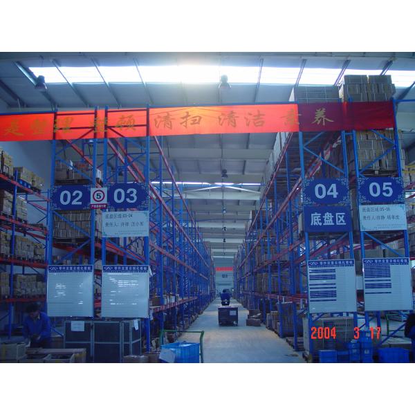 Warehouse Heavy Duty Pallet Racking 50.8mm Pitch with 10 Years Warranty
