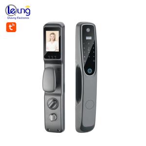 China Tuya Smart Door Locks With Code Camera Fingerprint Keypad Door Lock on sale