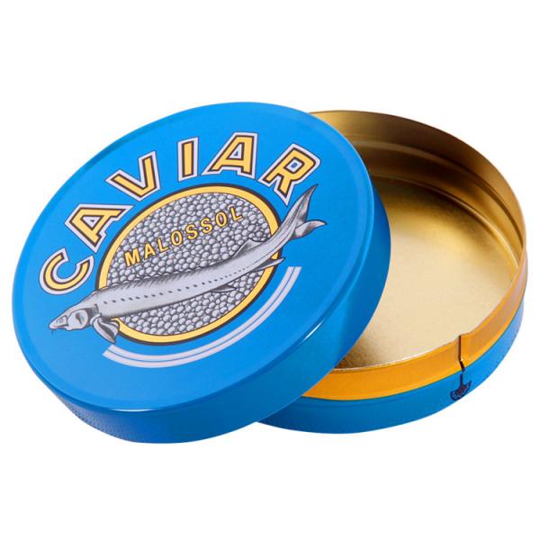 125g 250g Caviar Packaging Tin Box Can Custom Color ISO 9001 Approved