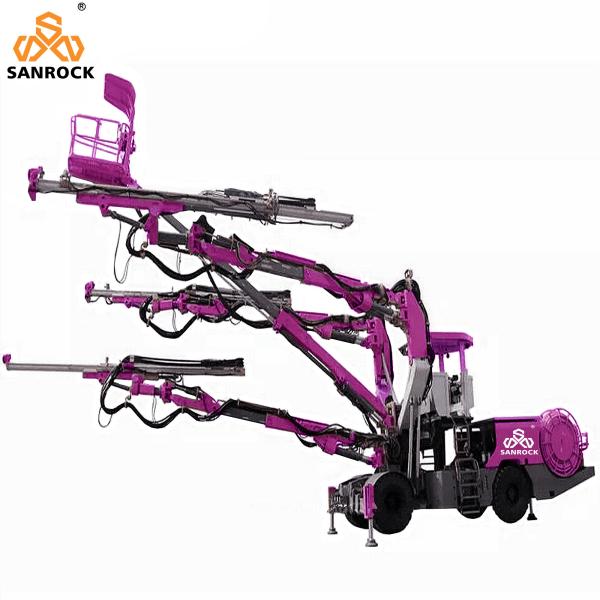 Jumbo Drilling Rig Tunnel Rock Borehole Drilling Equipment ​Underground Drilling Machine