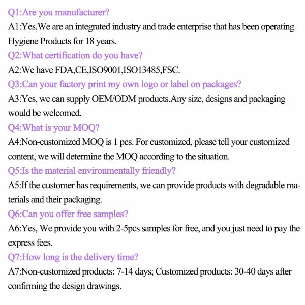 Sanitary Pads Cotton Anion Sanitary Pad For Hospital And Family