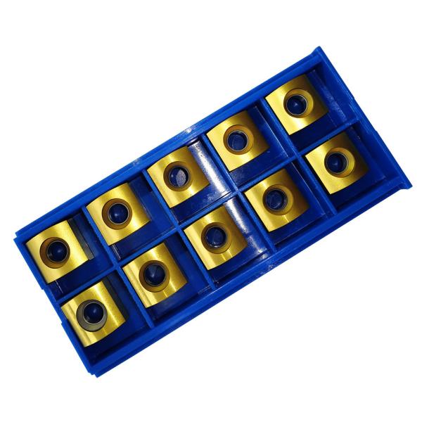 Tungsten Carbide Milling Inserts - Precision S Series for Metal Machining