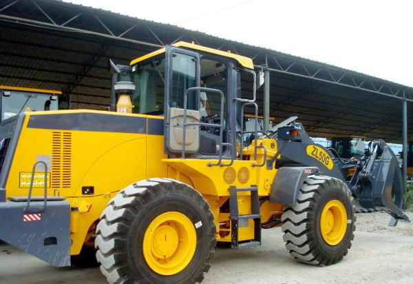 Quality Large Case Compact Wheel Loader With Air Conditioning High Stength for sale