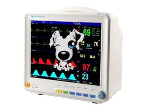 China Portable Patient Monitor Pet Patient Monitor Machine Animals Vet Patient Monitoring Equipment With Animal Accessories on sale