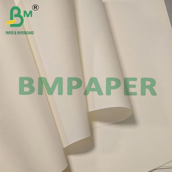Cream Book Paper Lightweight for Luxury Hardcover Book Binding 787 x 515mm